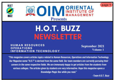 HOT Club Newsletter – H.O.T. BUZZ